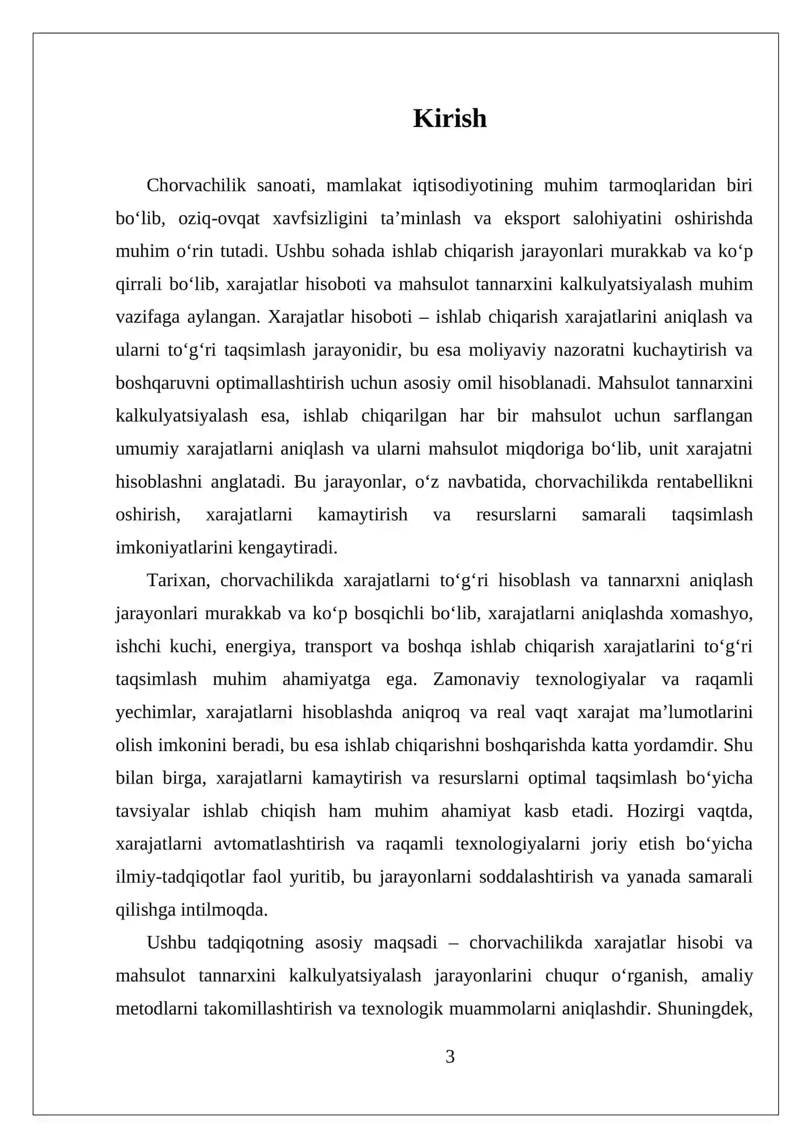 Xarajatlar hisobining asosiy tushunchalari va metodlari 3