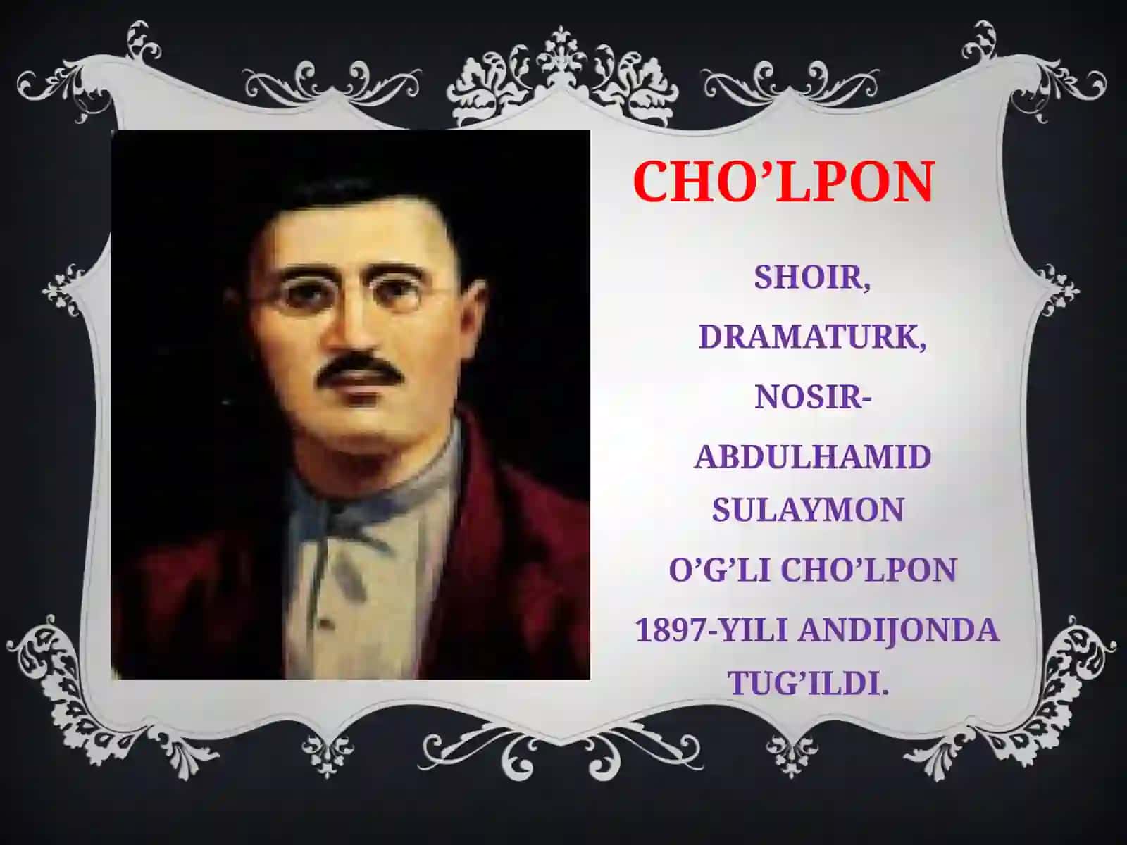 Cho’lpon hayoti va ijodi 3