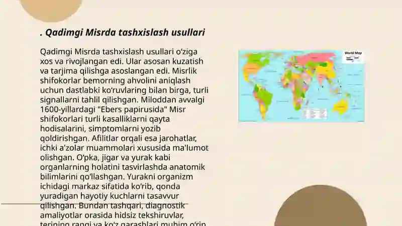 Qadimgi sharq mamlakatlarida tashxislash usullari 3