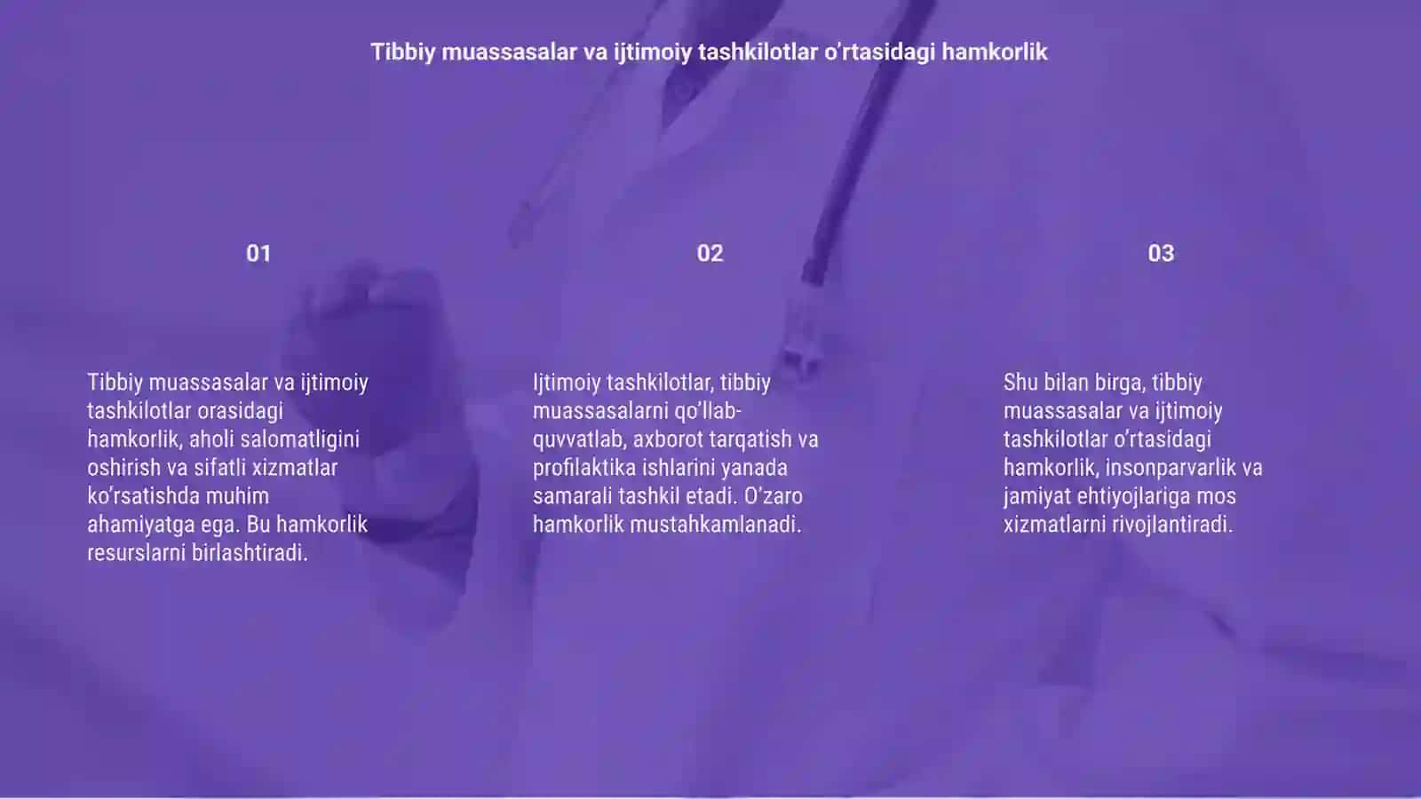 Tibbiy muassasalar ijtimoiy tashkilot sifatoda 3