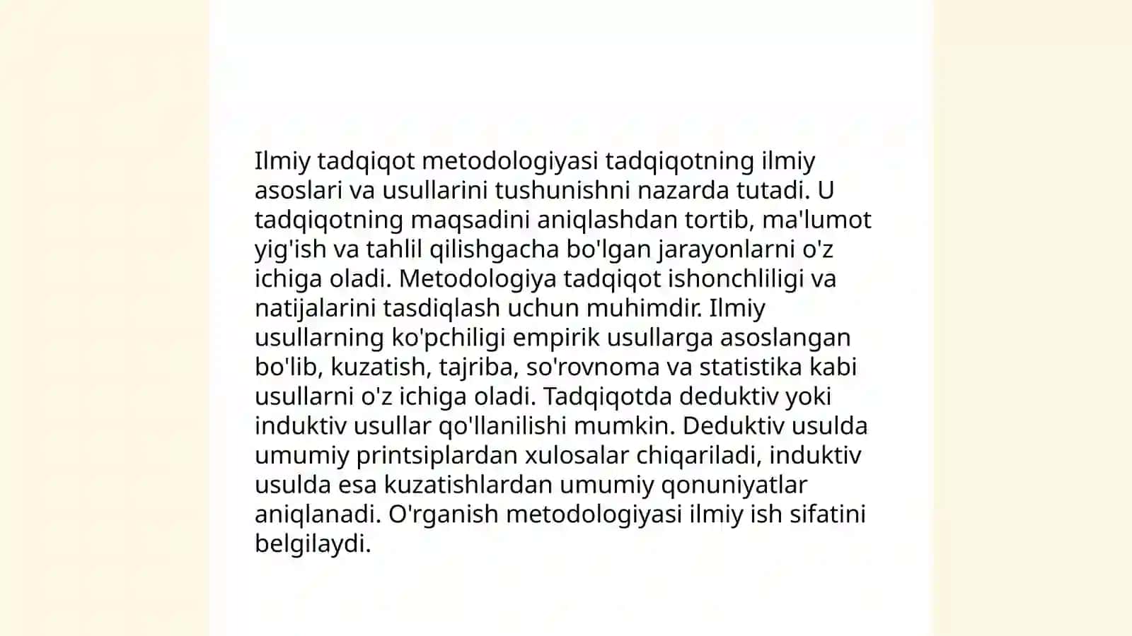 Ilmiy va rasmiy tatqiqot usullari 3
