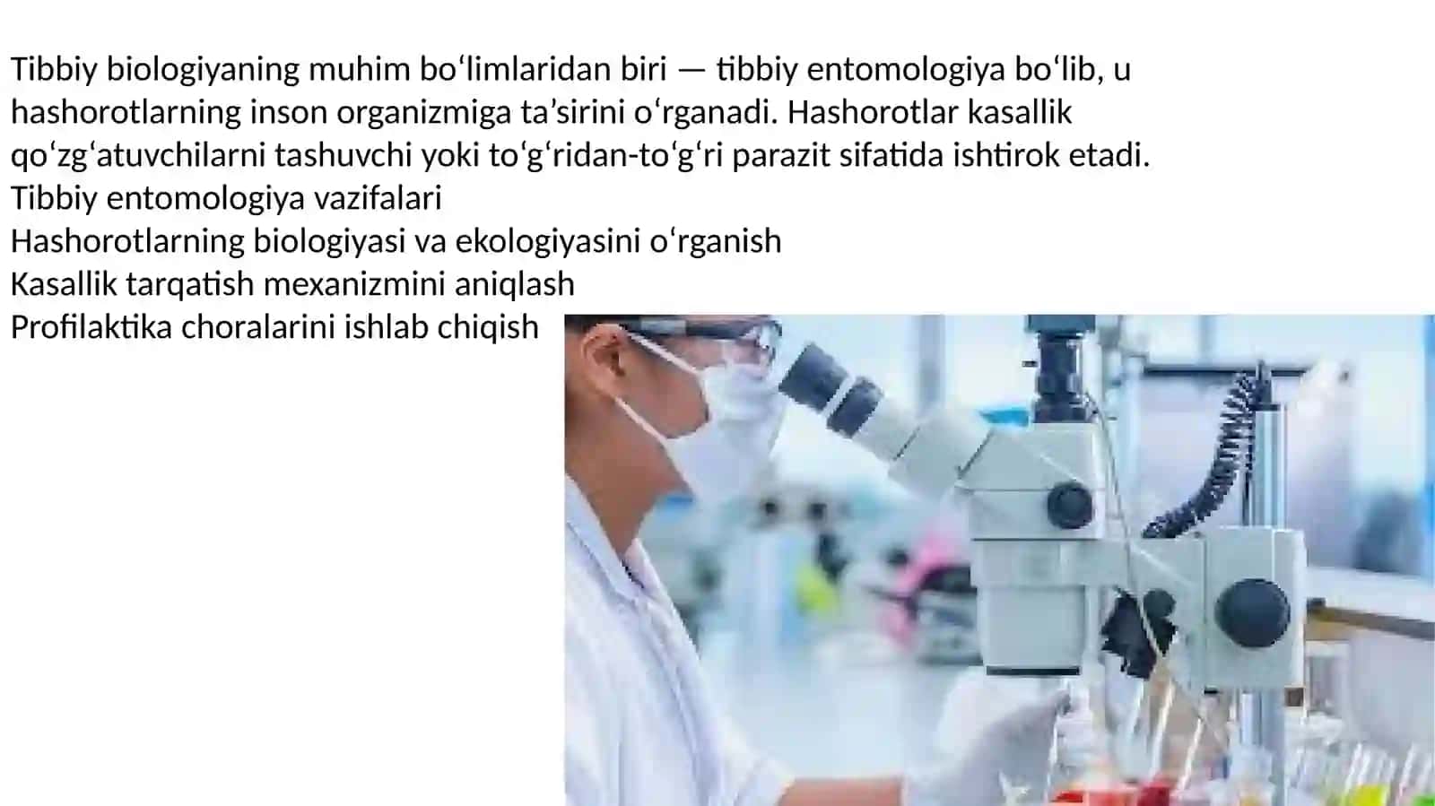 Tibbiyotda ahamiyatga ega bo`lgan hashorotlar, suvaraklar,qandalalar,bitlar ,burgalar 3