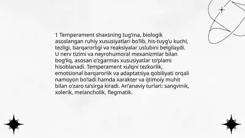 Temperament 3