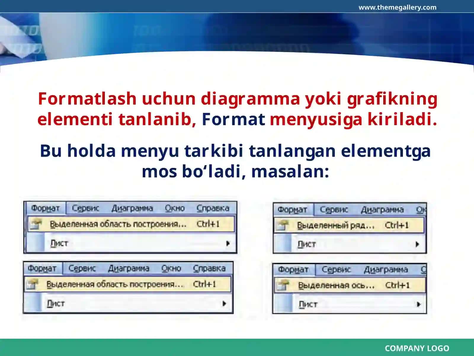 Diagramma va grafiklarni tahrirlash 3
