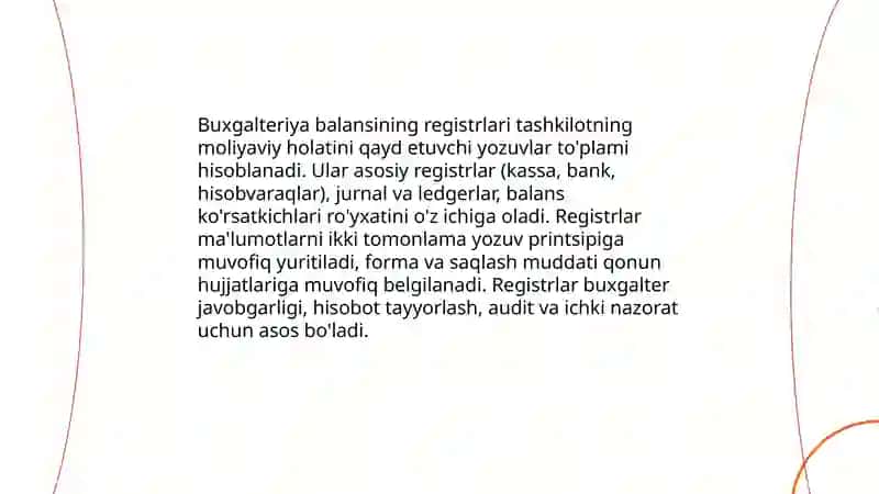 Buxgalteriya balansiig registrlari va shakllari 3