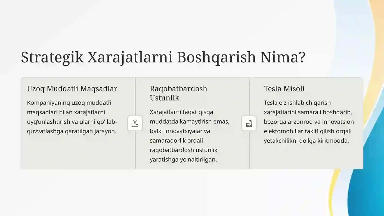 Strategik Joylashuv Asosida Xarajatlarni Boshqarish Tizimlari 3