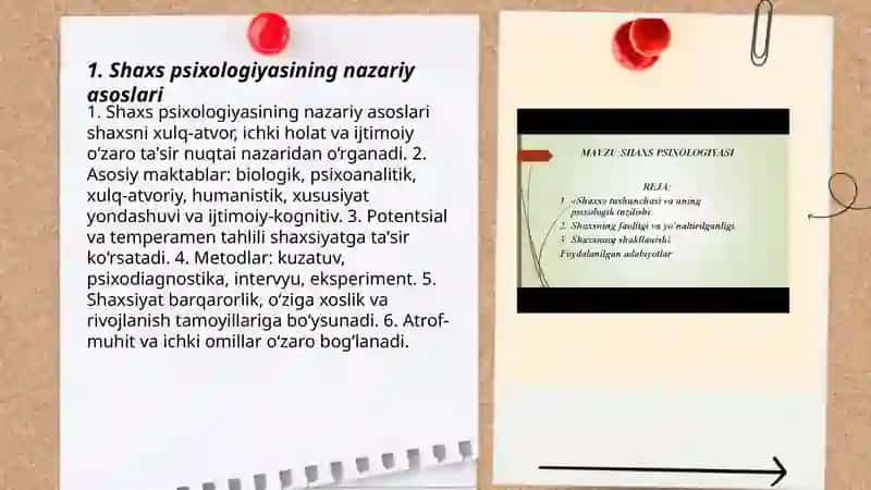 Shaxs psixologiyasi va shaxsiyat 3