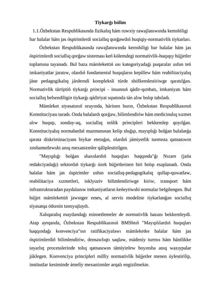 Fizik va ruhiy reabilitatsiya xizmatlari 3