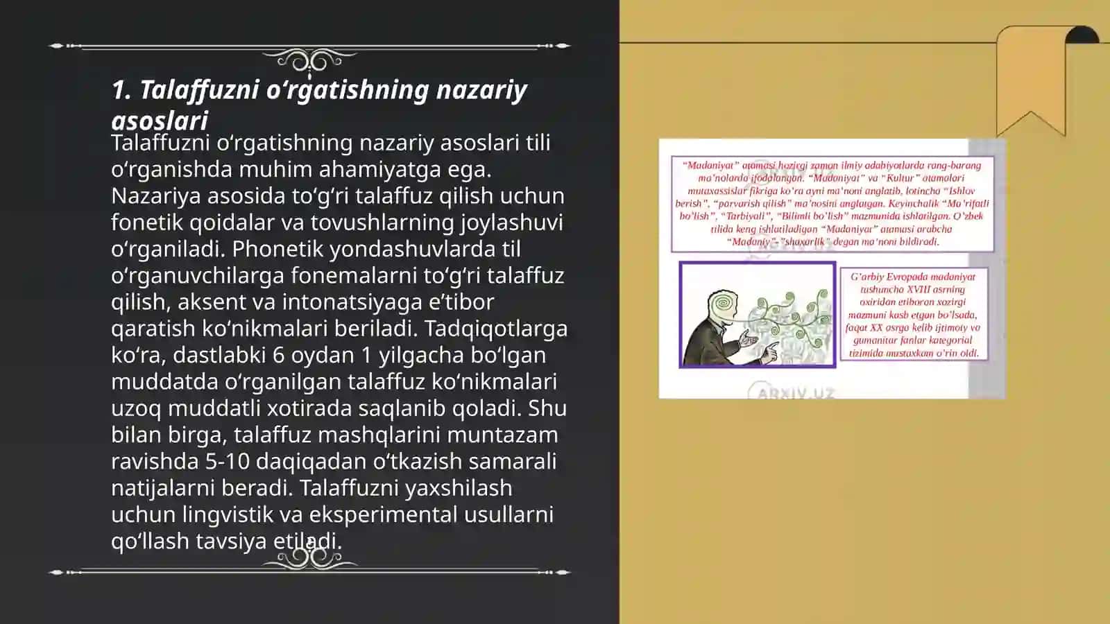 Talaffuzni oʻrgatishning nazariy asoslari 3