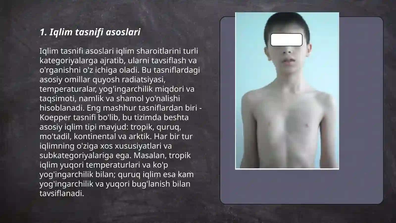 Iqlimning tasniflari 3