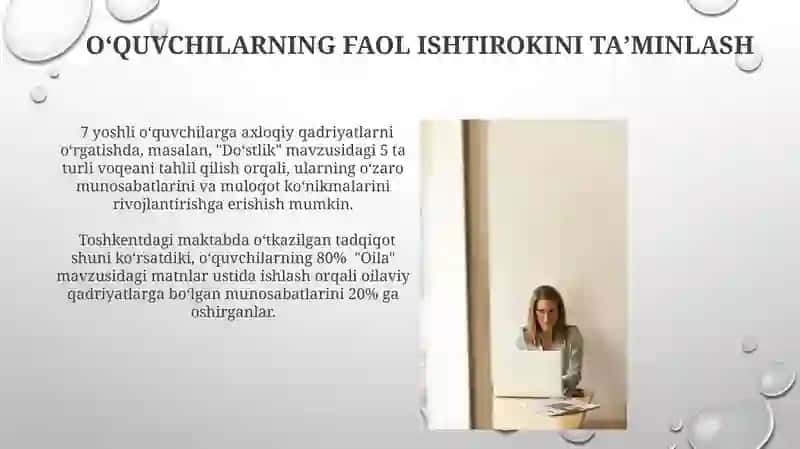 Boshlanĝich sinf òqish darslari 3
