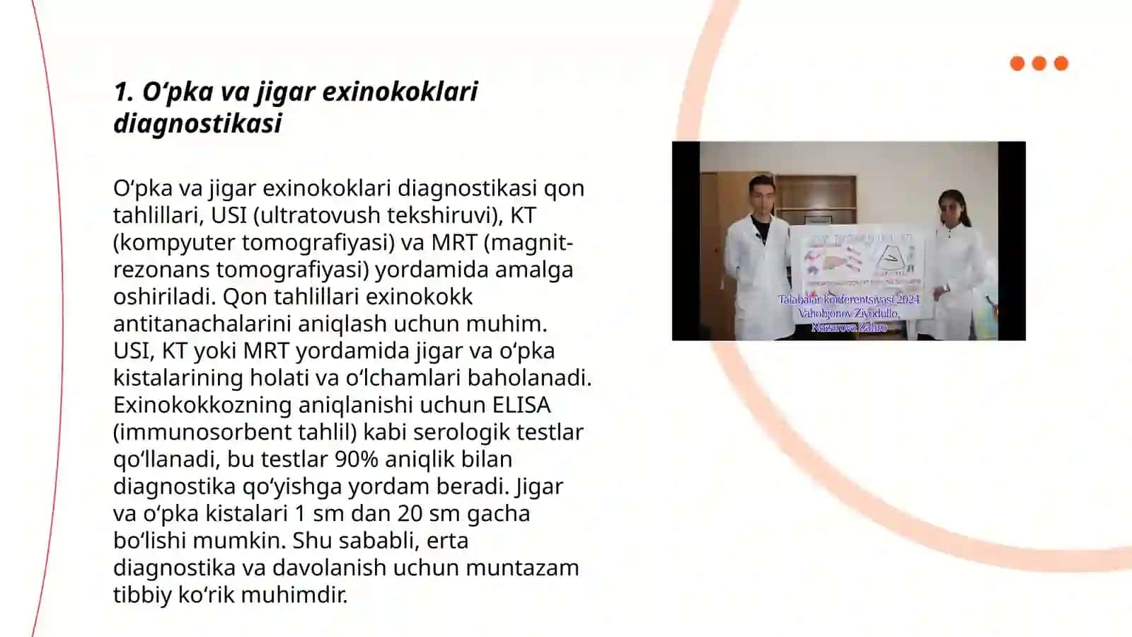 Oʻpka va jigar exinokoklari boʻyicha xirurgik taktika 3