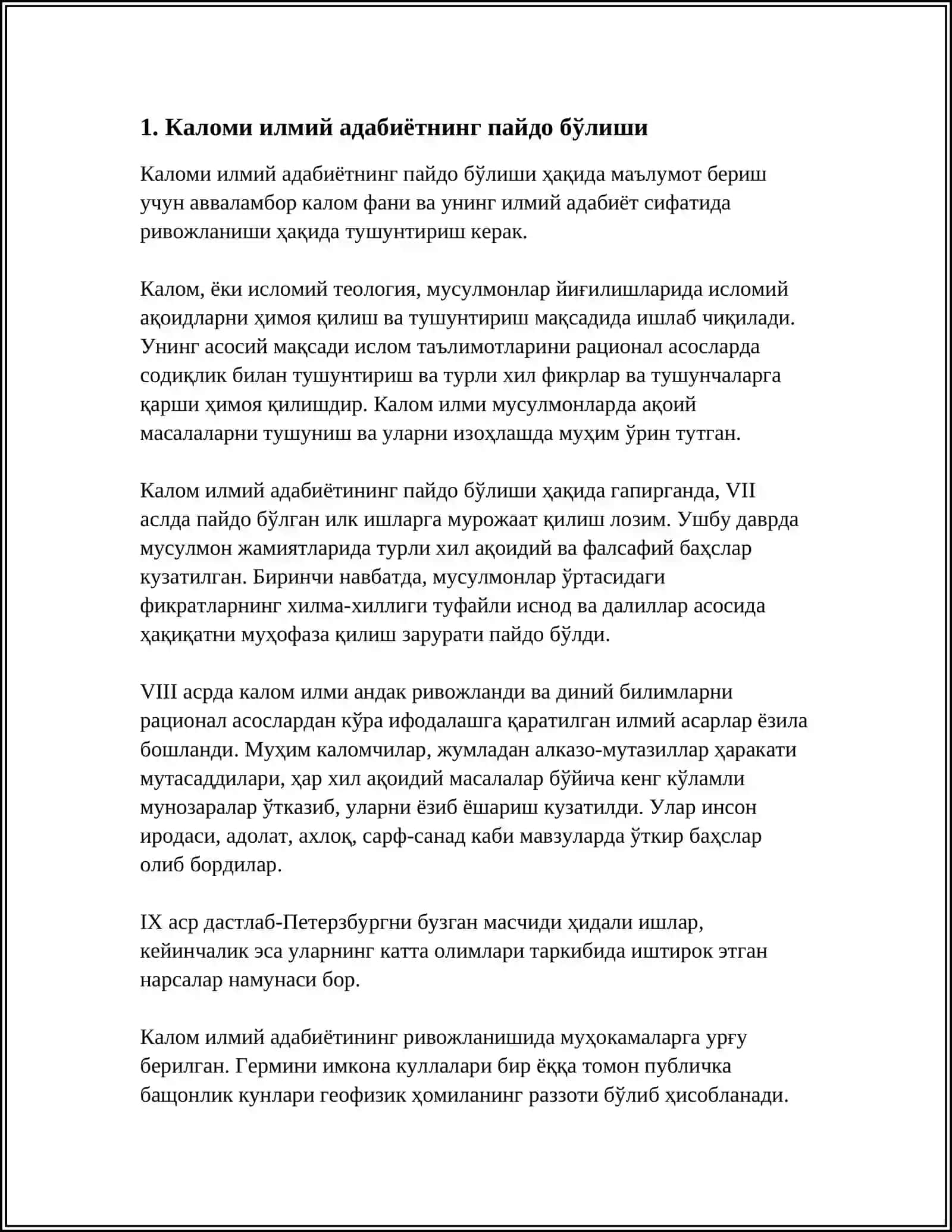 KALOM ILMI ADABIYOTI 3
