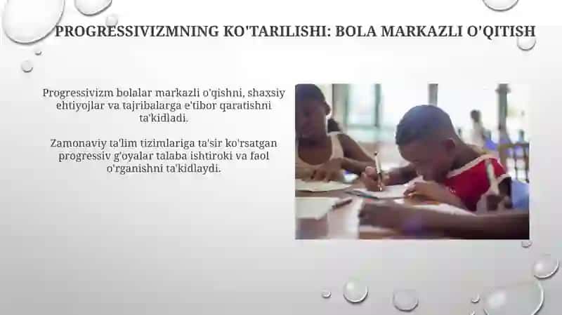 Pedagogik paradigmalarning tarixiy rivojlanishi va ularning zamonaviy taʼlim tizimiga taʼsiri 3