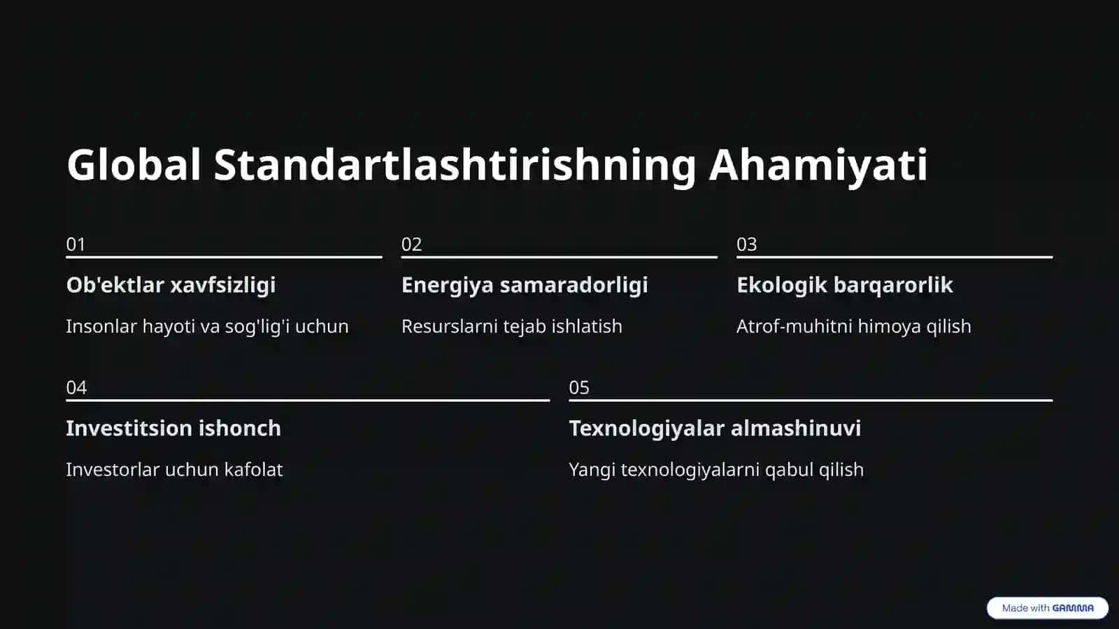 Qurilish Sohasidagi Standartlashtirish bo'yicha Xalqaro va Davlatlararo Hamkorlik 3