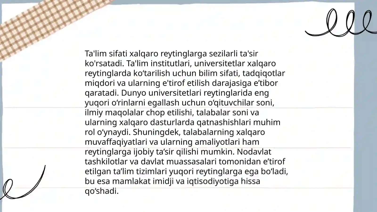 Xalqaro Reyting va Indekslari 3