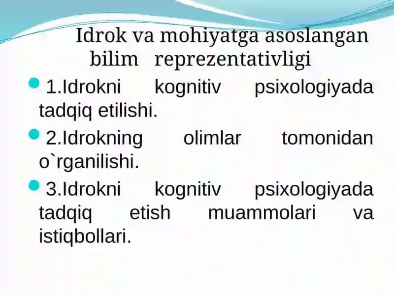 PSIXOLOGIYA (FAOLIYAT TURLARI BOʻYICHA) MAGISTRATURA MUTAXASSISLIGI 3