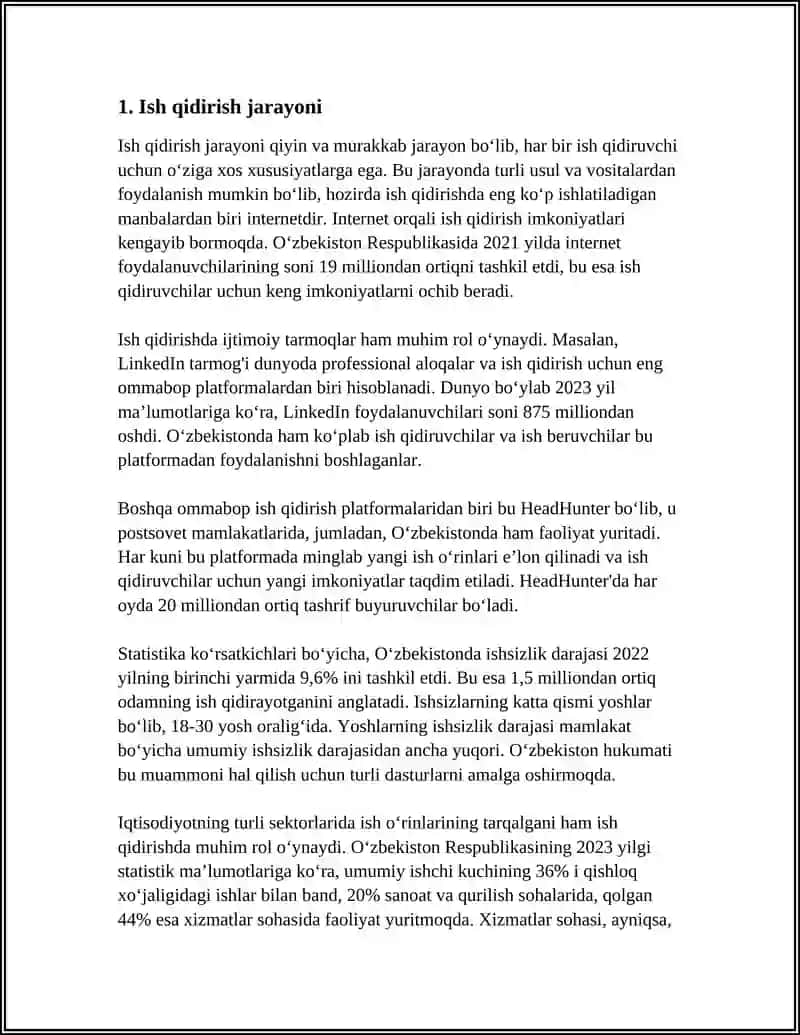 WORKS AND JOBS 3