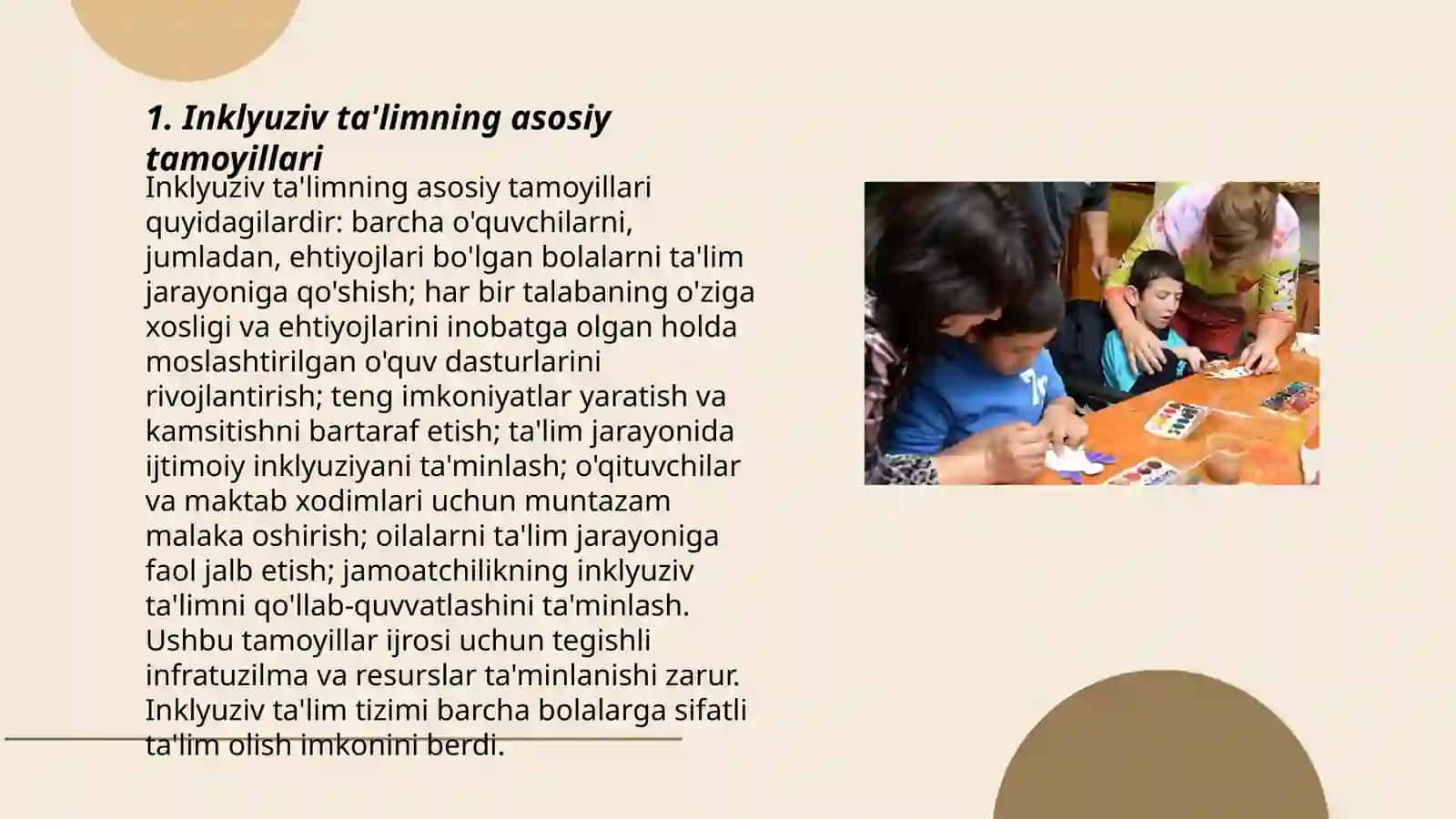Inklyuziv taʼlim bilan tibbiy-pedogogik-ijtimoiy modeli 3