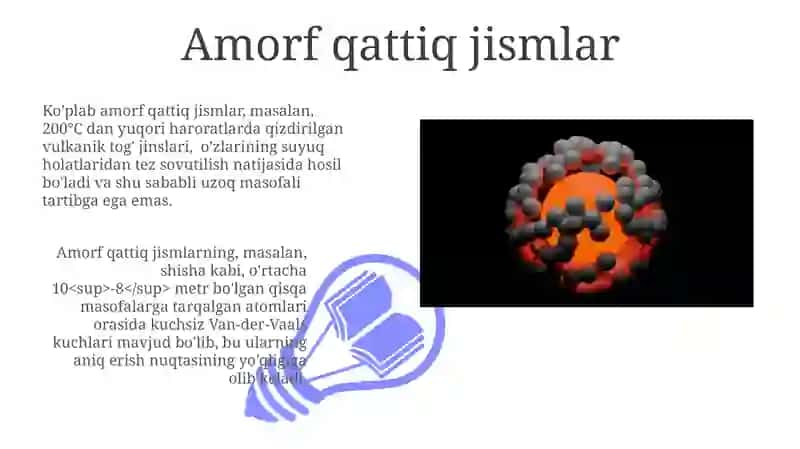Amorf qattiq jismlar 3