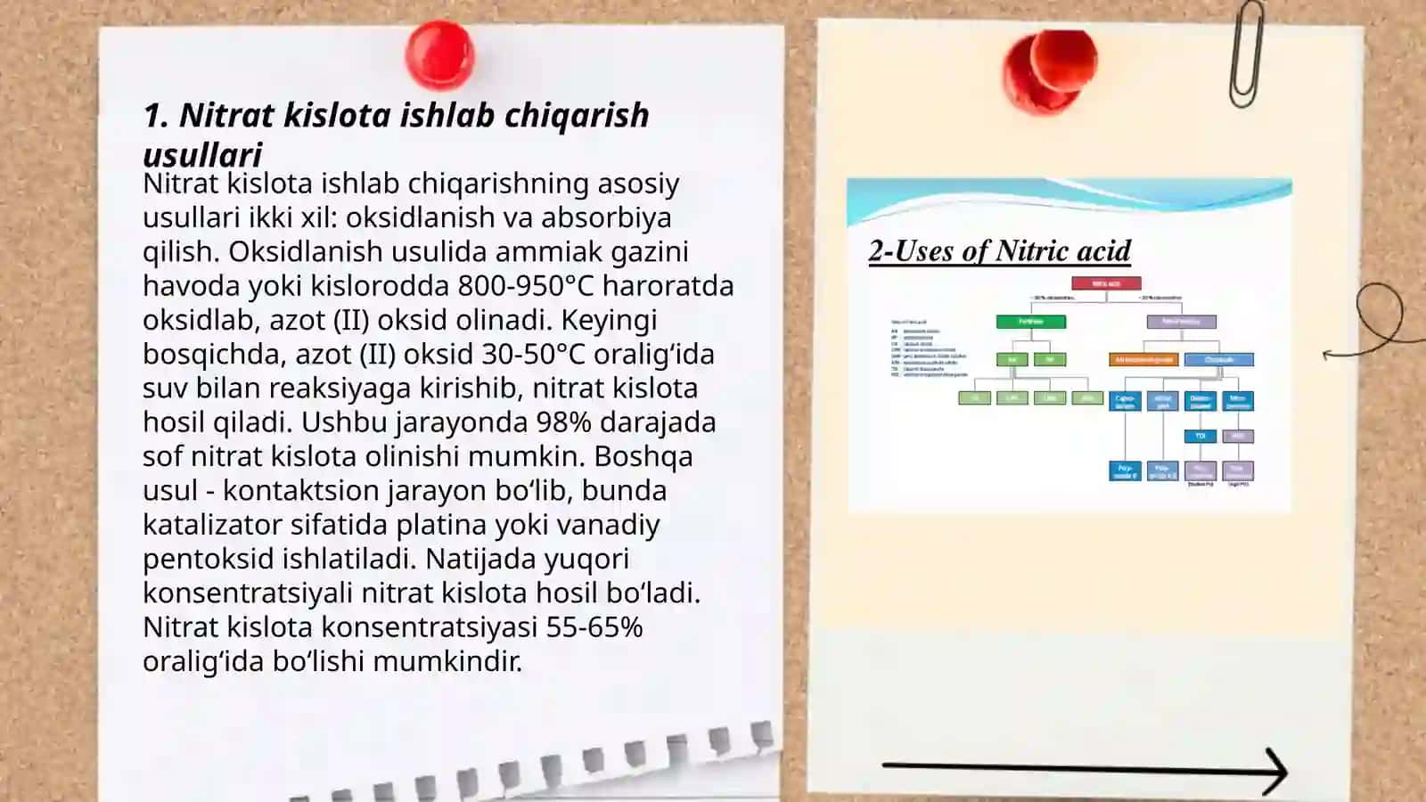 Nitrat kislota olish 3