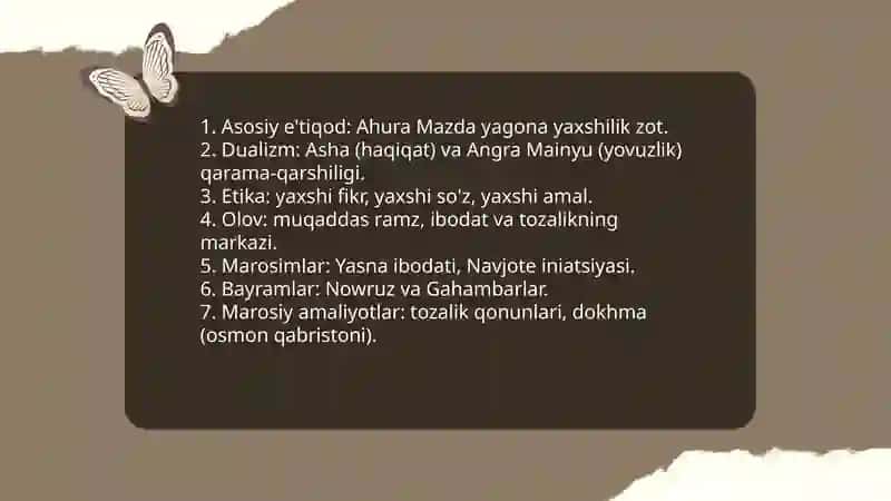 Zardushtiylik ta’limoti 3
