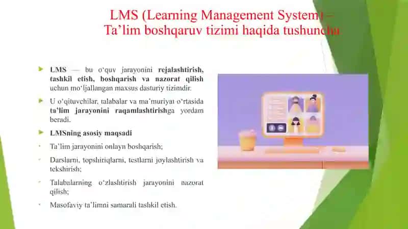 LMS(LEORNING MANAGEMENT SYSTEM) - TA'LIM BOSHQARUV TIZIMLARI 3
