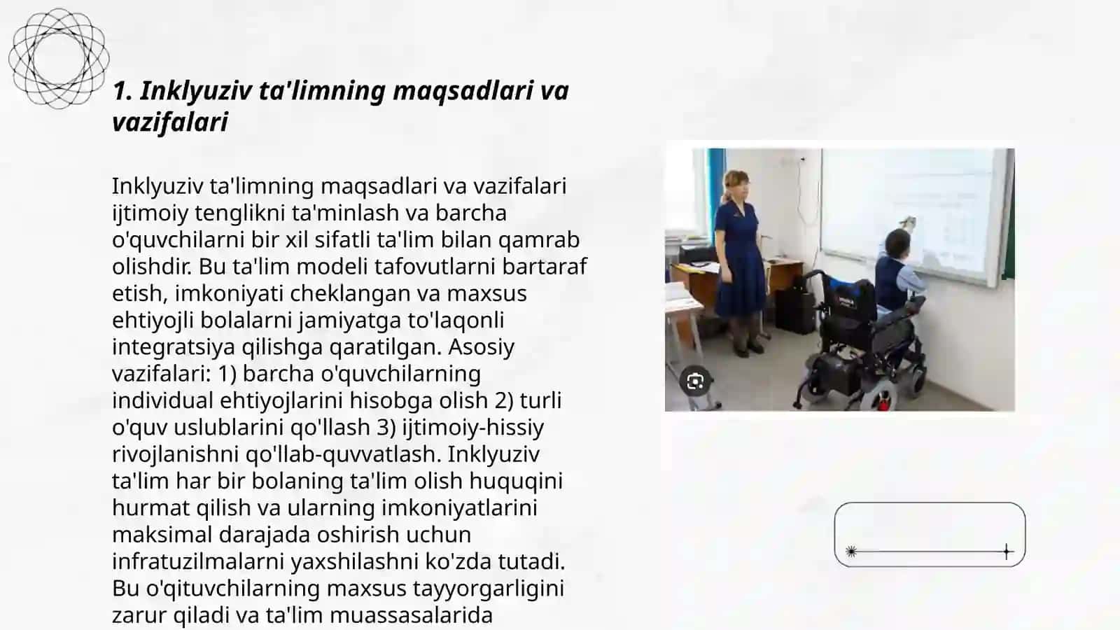Oʻquvchilar va sinfdagi xilma xilligi 3
