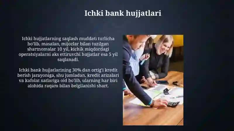 Bank hujjatlari 3