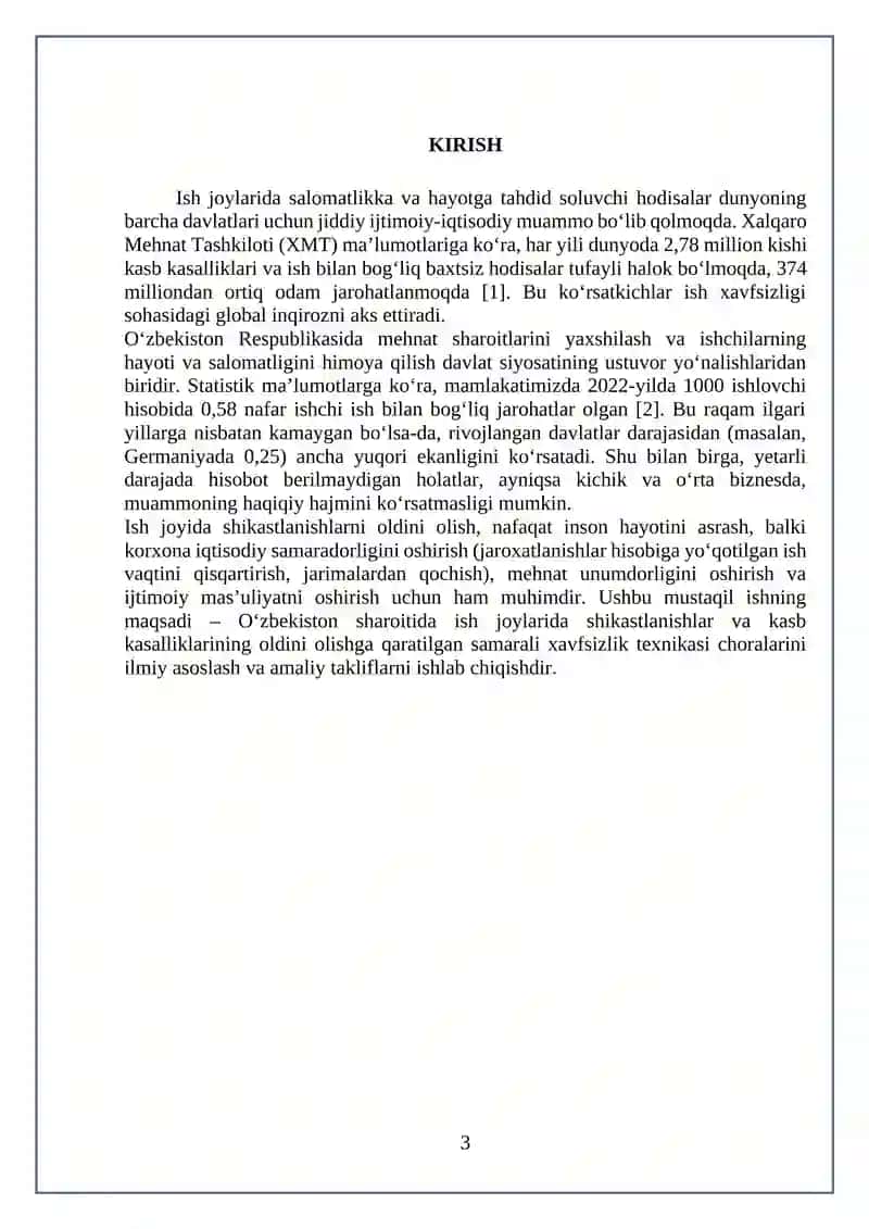 HAYOT FAOLIYATI XAVFSIZLIGI 3