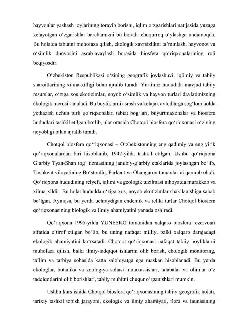 Chotqol biosfera qo‘riqxonasi 3
