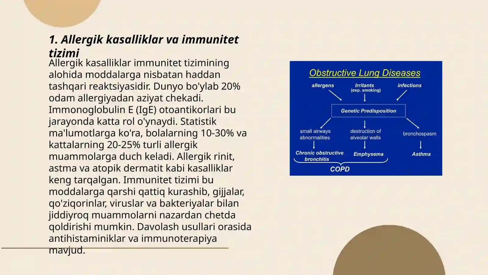 Allergik kasalliklar haqida taqdimot 3