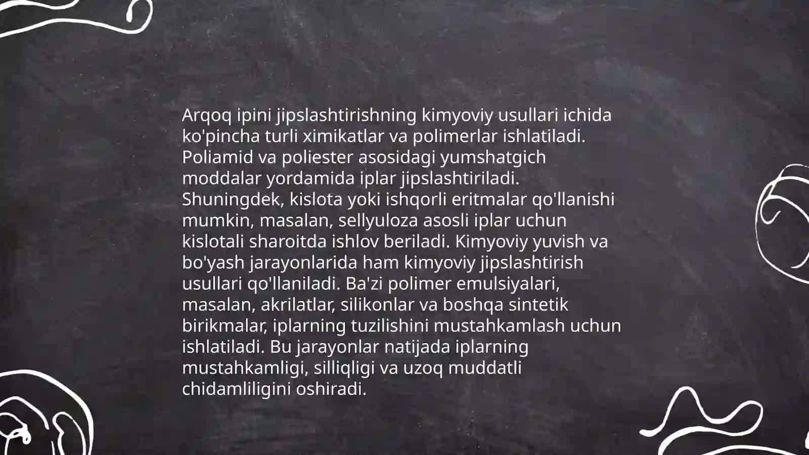 Arqoq ipini jipslashtirish 3