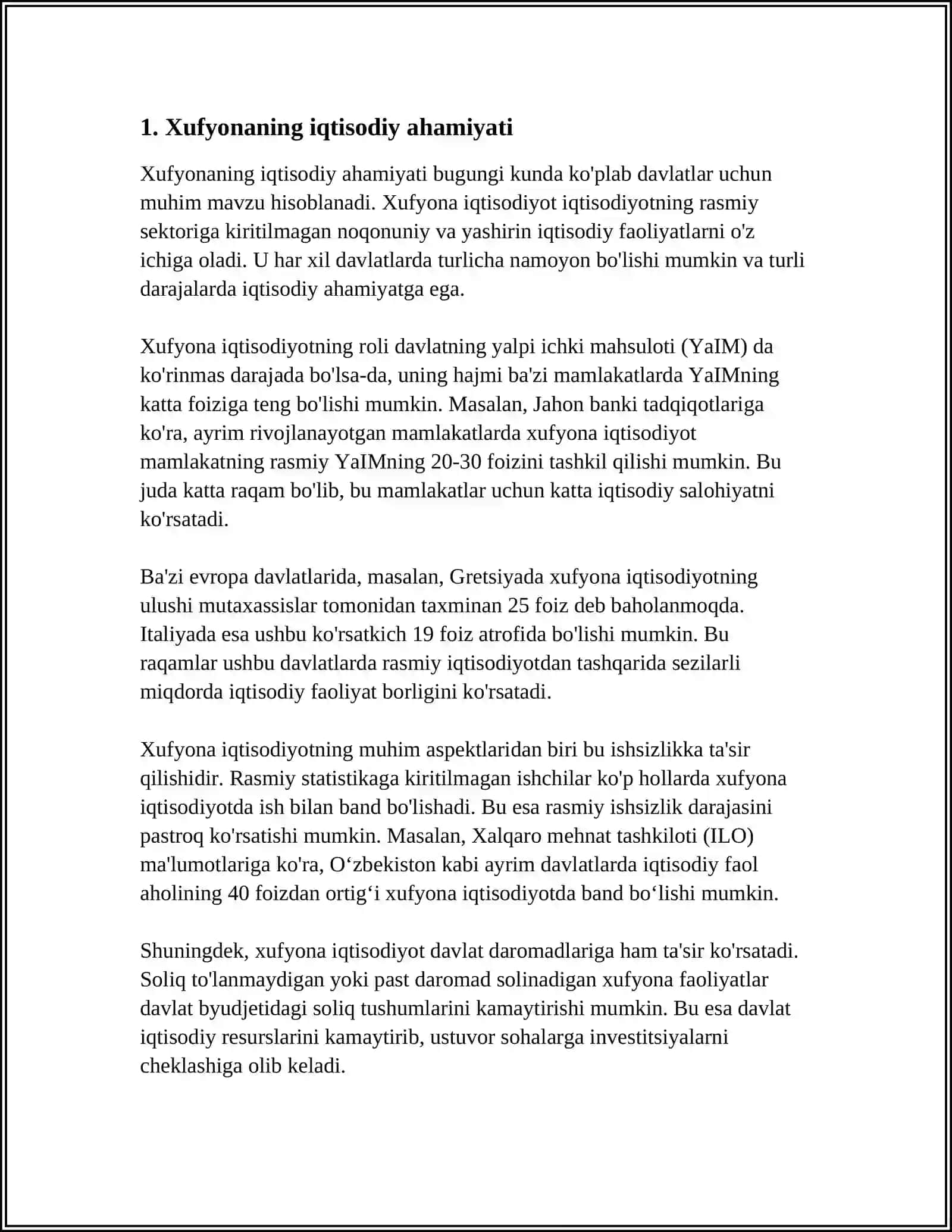 XUFYONA IQTISODIYOTGA ILMIY QARASHLAR EVOLYUTSIYASI 3