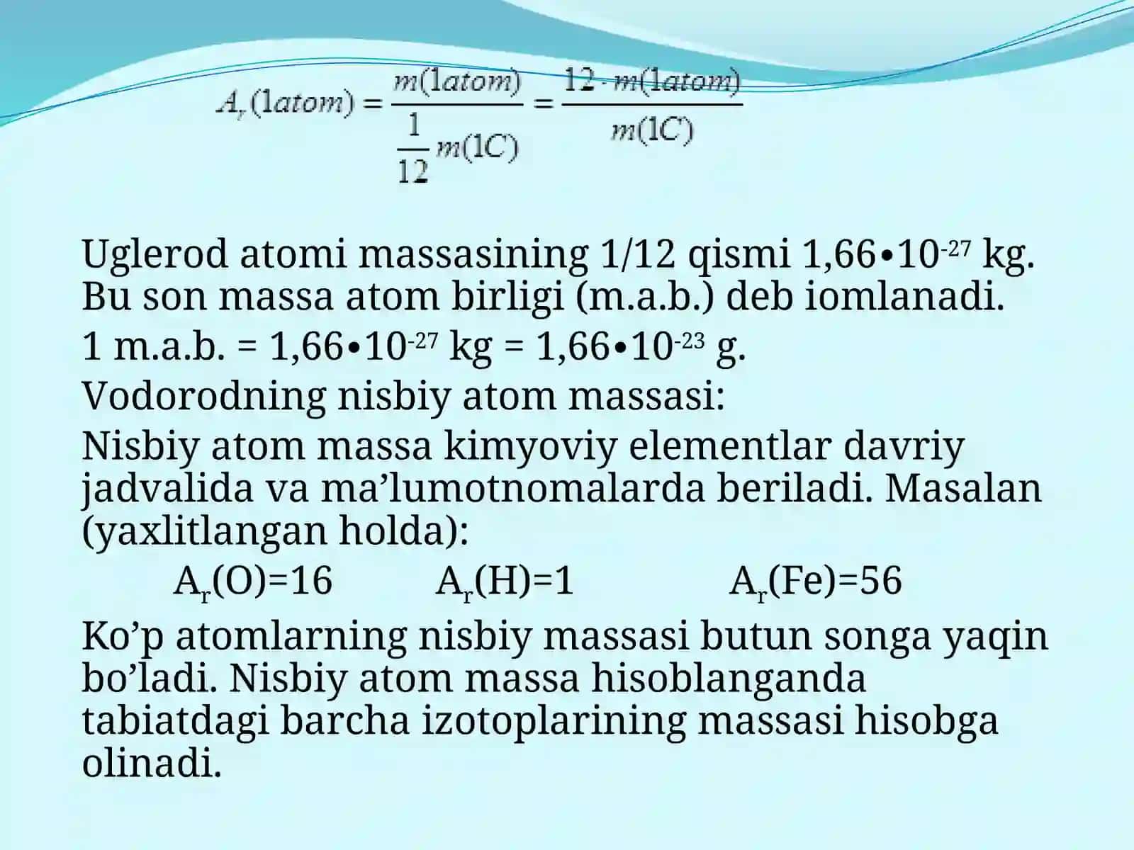 KIMYOFANINING ASOSIY QONUNLARI 3