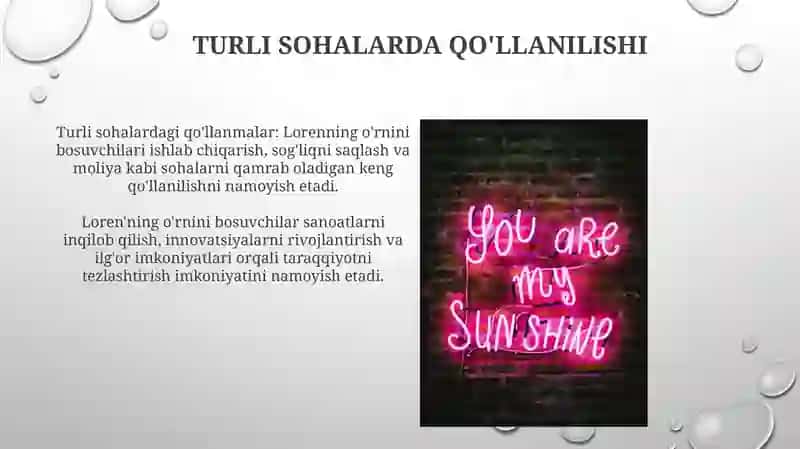 Lorens almashtirishlari va undan chiqadigan xulosalar 𝐴𝑏𝑑𝑢𝑙𝑙𝑎𝑦𝑒𝑣𝑎 𝑀𝑜ℎ𝑖𝑛𝑢𝑟 𝐴𝐴𝑇_424 3