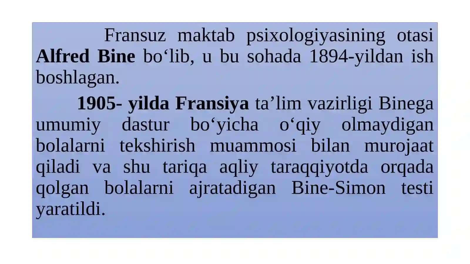 Psixologik xizmatni tashkil etishning umumiy mezonlari 3