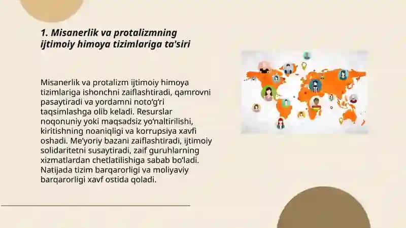 Misanerlik va protalizmning ijtimoiy himoya xavfi 3