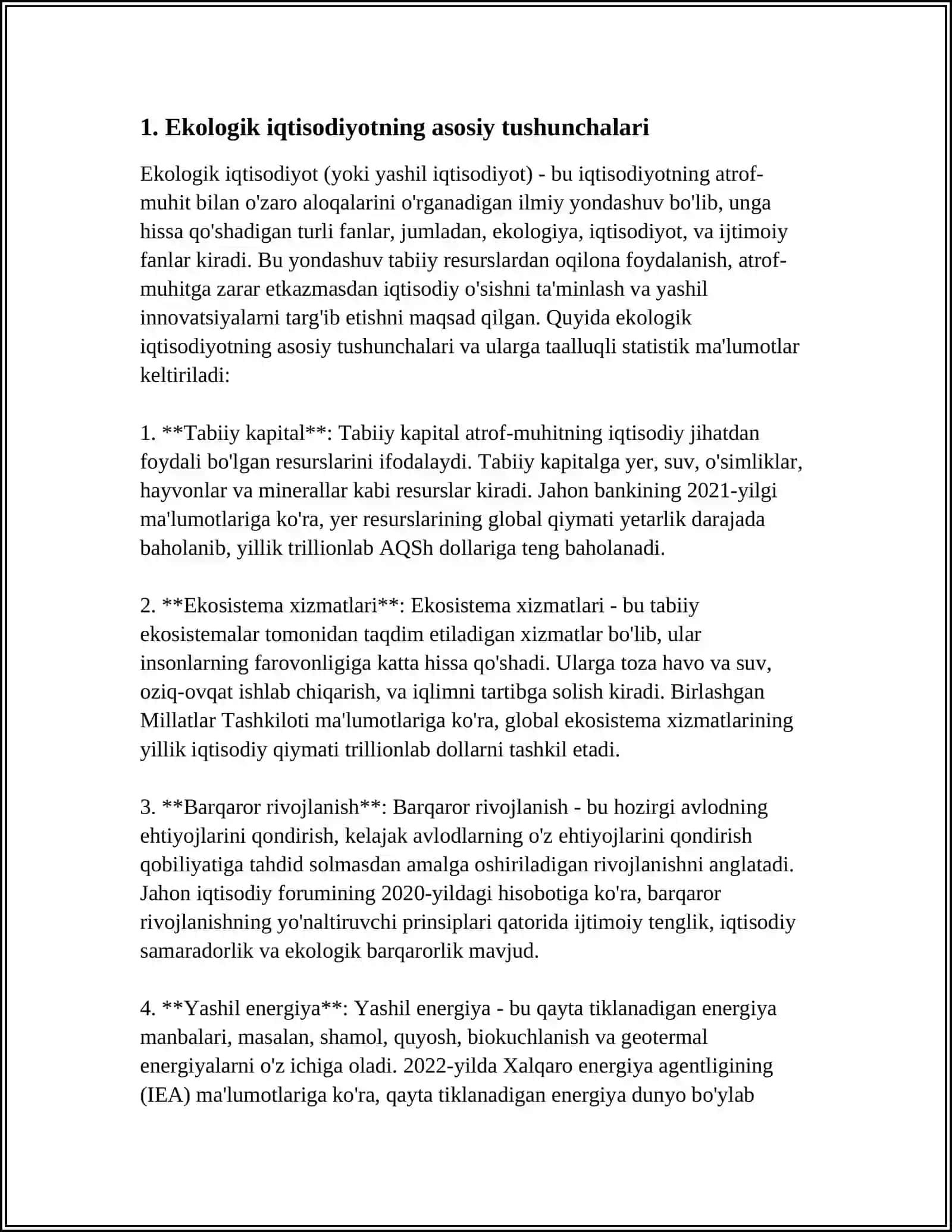 IQTISODIYOTNING EKALOGILASHTIRISHNING SHART- SHAROITLARI 3