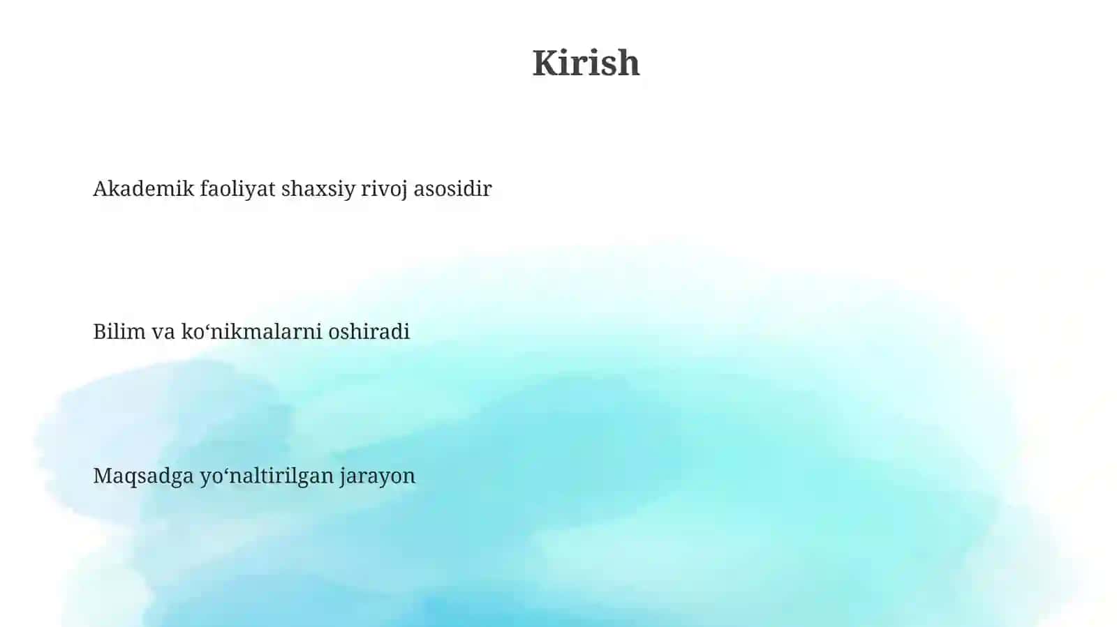 Shaxsiy akademik faoliyat va uning tashkil etish vositalari 3