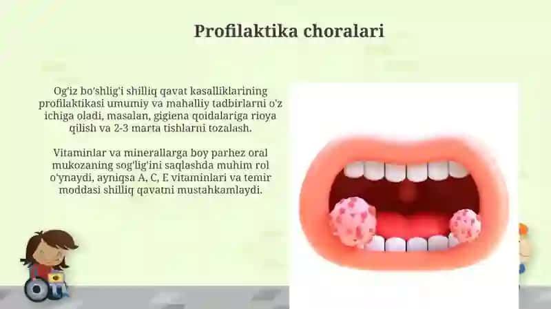 Og'iz bo'shlig'i shilliq qavatining kassaliklari 3