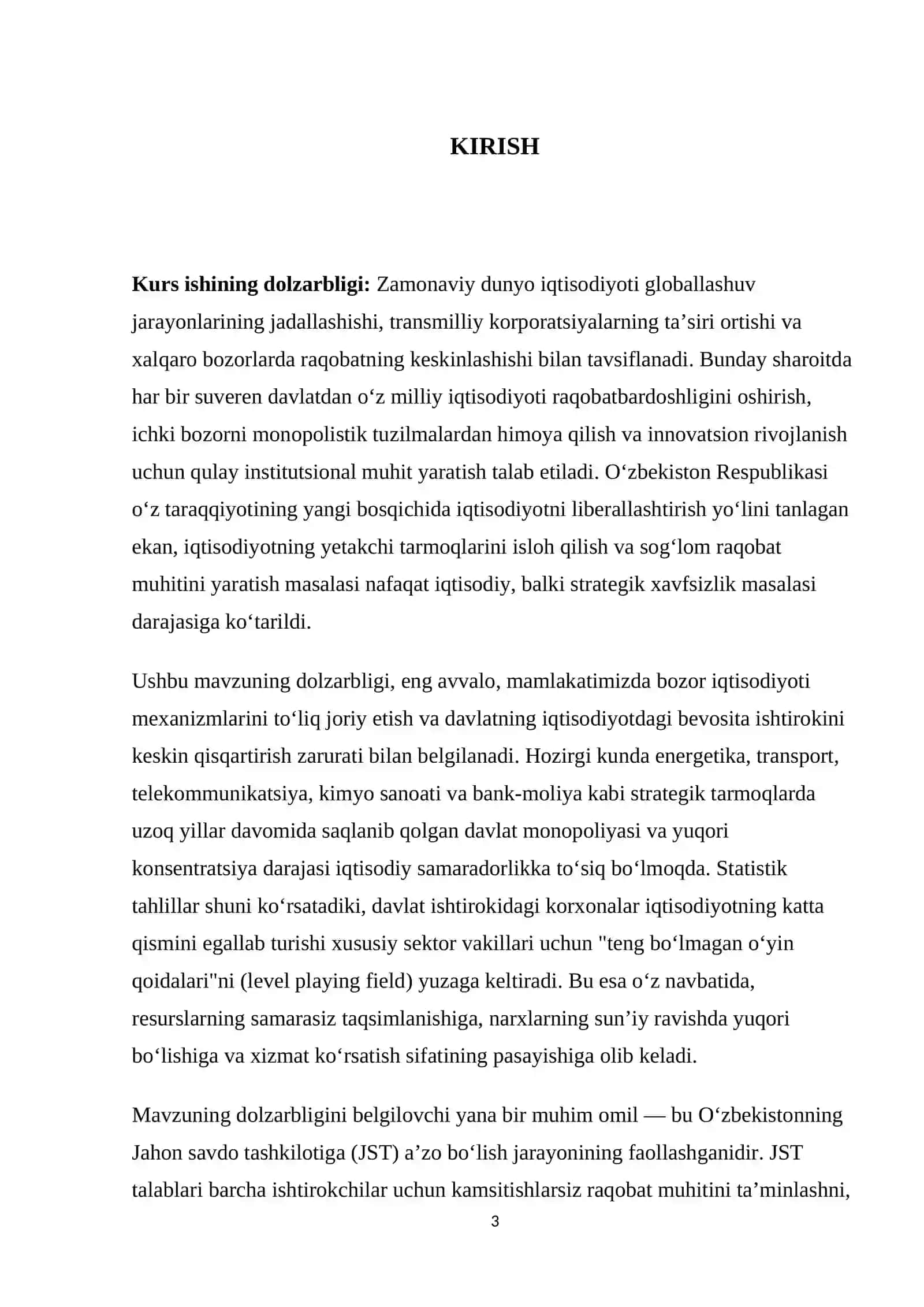 IQTISODIYOT NAZARIYASI 3