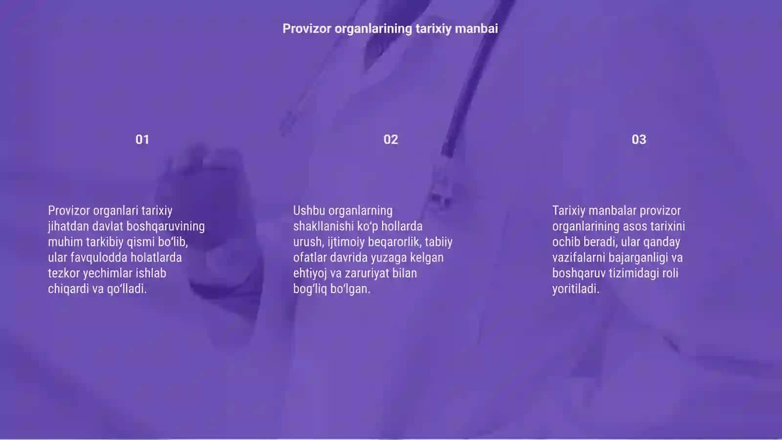 Provizor orginlarni shakllanishi 3
