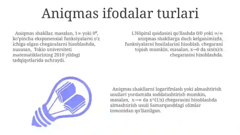 Lopital qoidasi 3