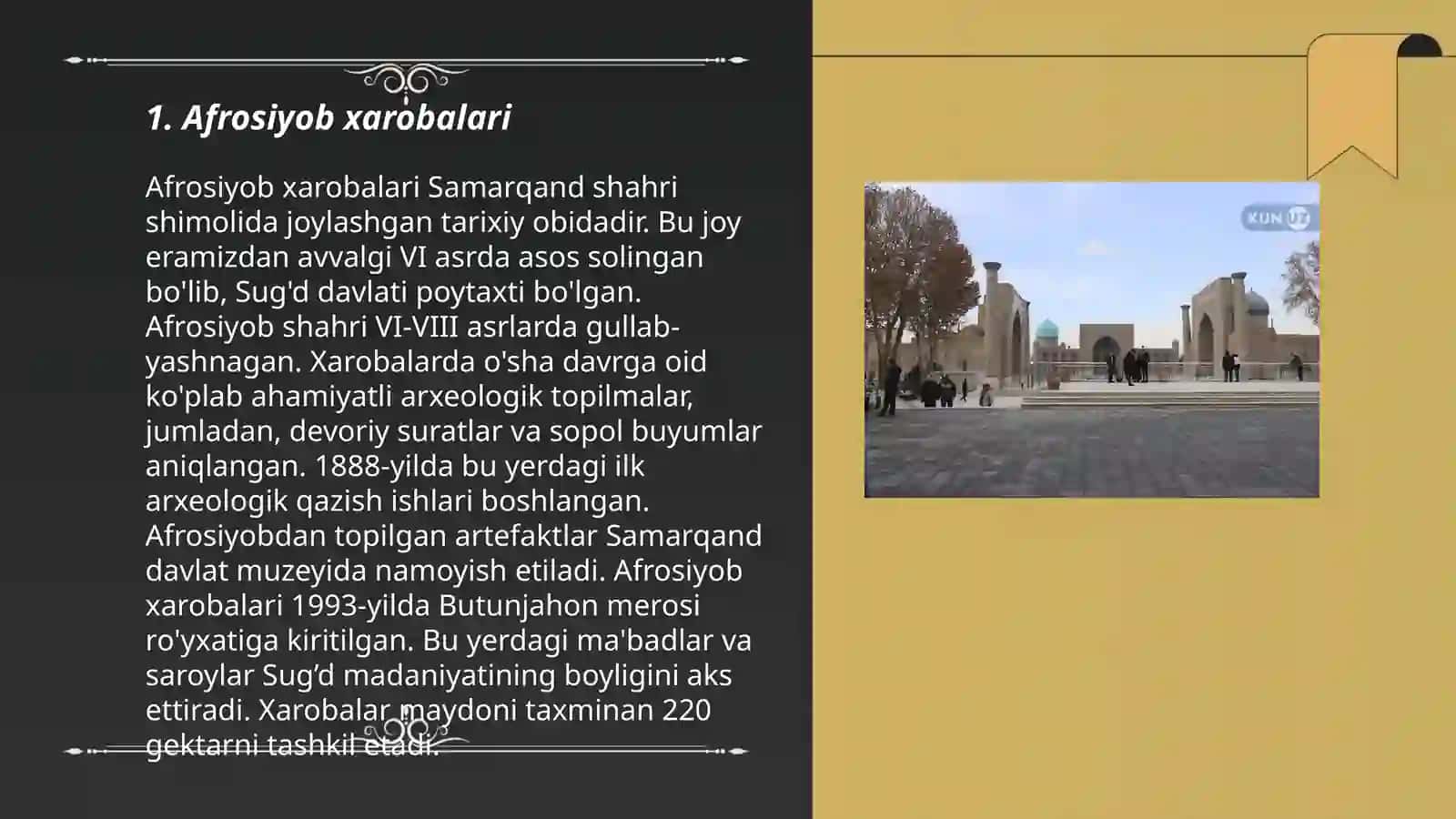 Samarqanddagi tarixiy obidalar 3