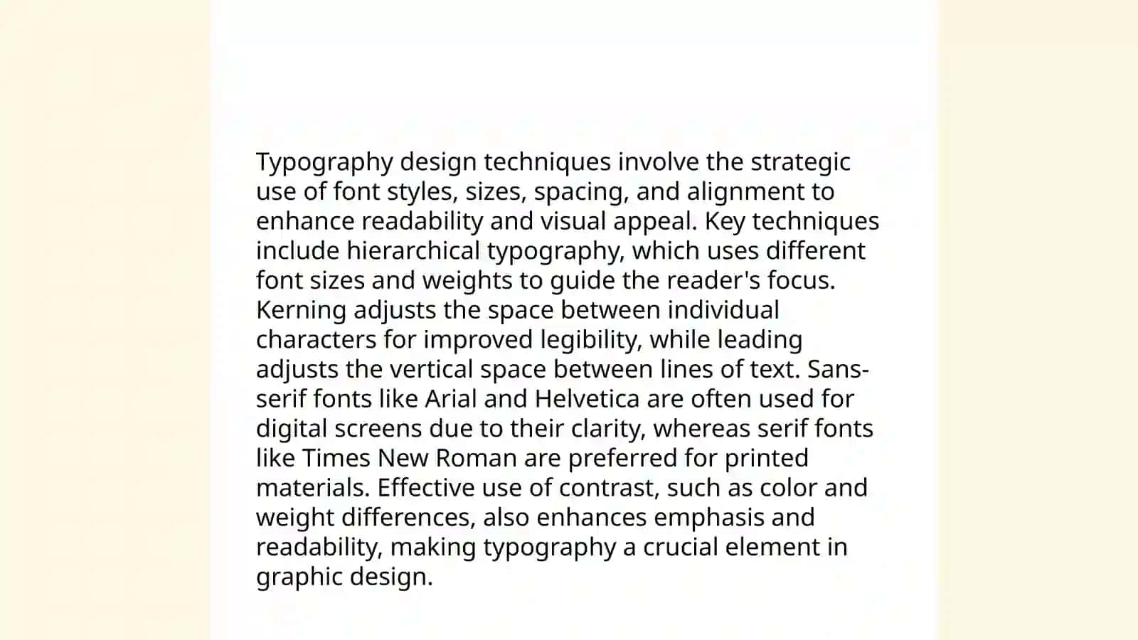 Demonstrating Design Techniques Using Graphic Design Softwares 3