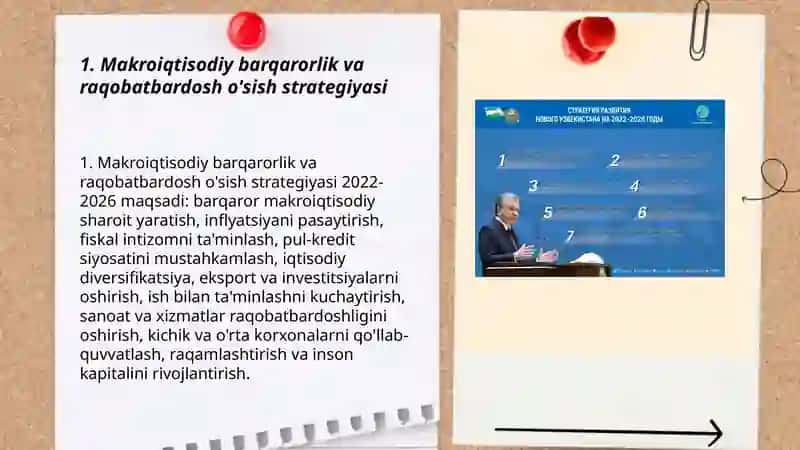 Yangi O'zbekistoon Taraqqiyot strategiyasi 3