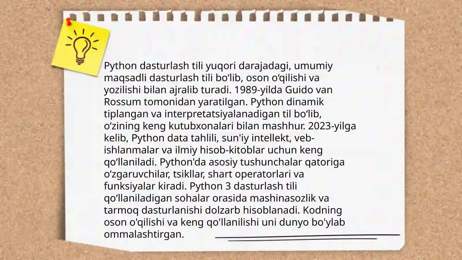 Python dasturlash tilida to'plamlar va ularning qo'llanishiga doir misollar 3