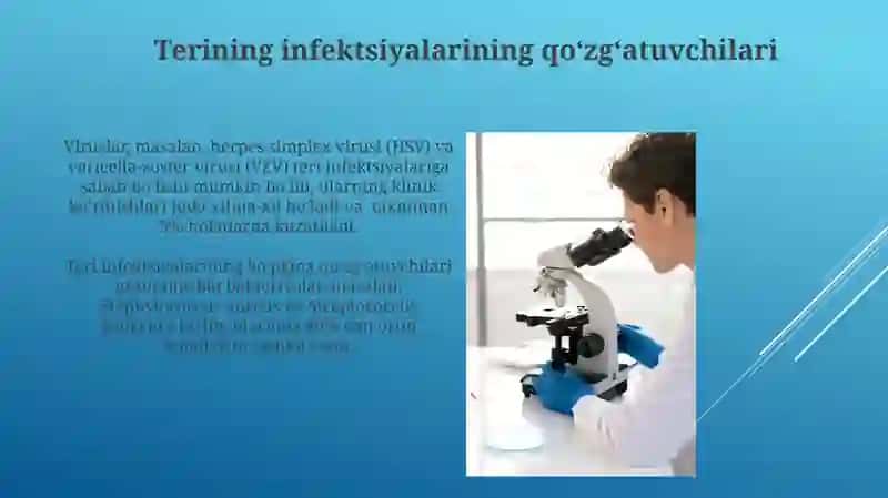 Teri infeksiyalari qo‘zg‘atuvchilari, patogenez, laboratoriya tashhisi 3