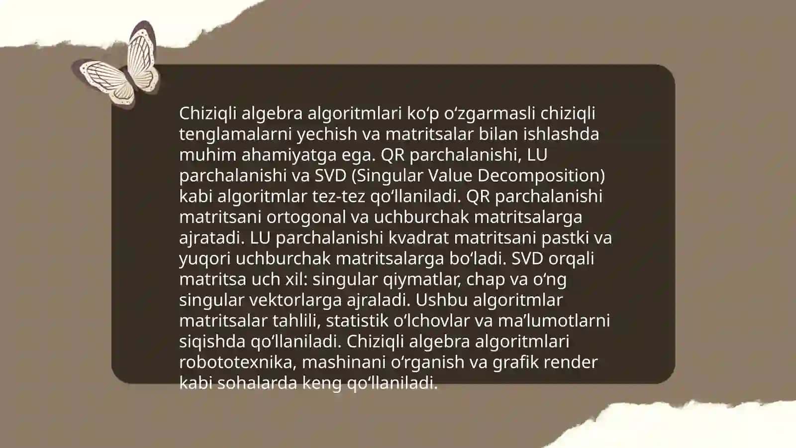 Algoritmlar kutubxonasi 3